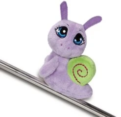 Nici 36442 MagNICI Lila Schnecke Sweet Hearts 12cm Magnettier Plüsch