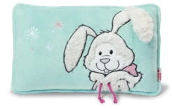 Nici 38964 Kissen Schneehase Linni Mit Schal 43x25cm Plüsch Let It Snow