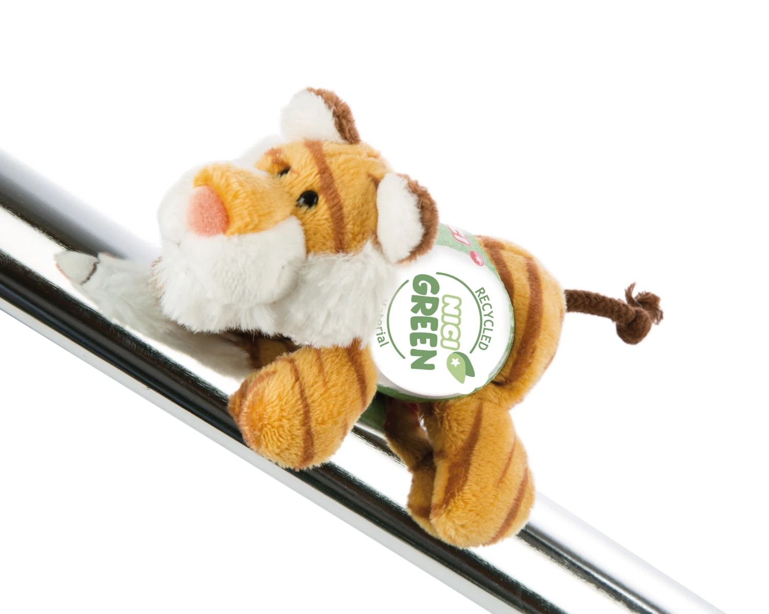 Nici 47201 GREEN MagNICI Tiger Tiger-Lilly 12cm Plüsch Wild Friends Magnetfigur – Bild 2
