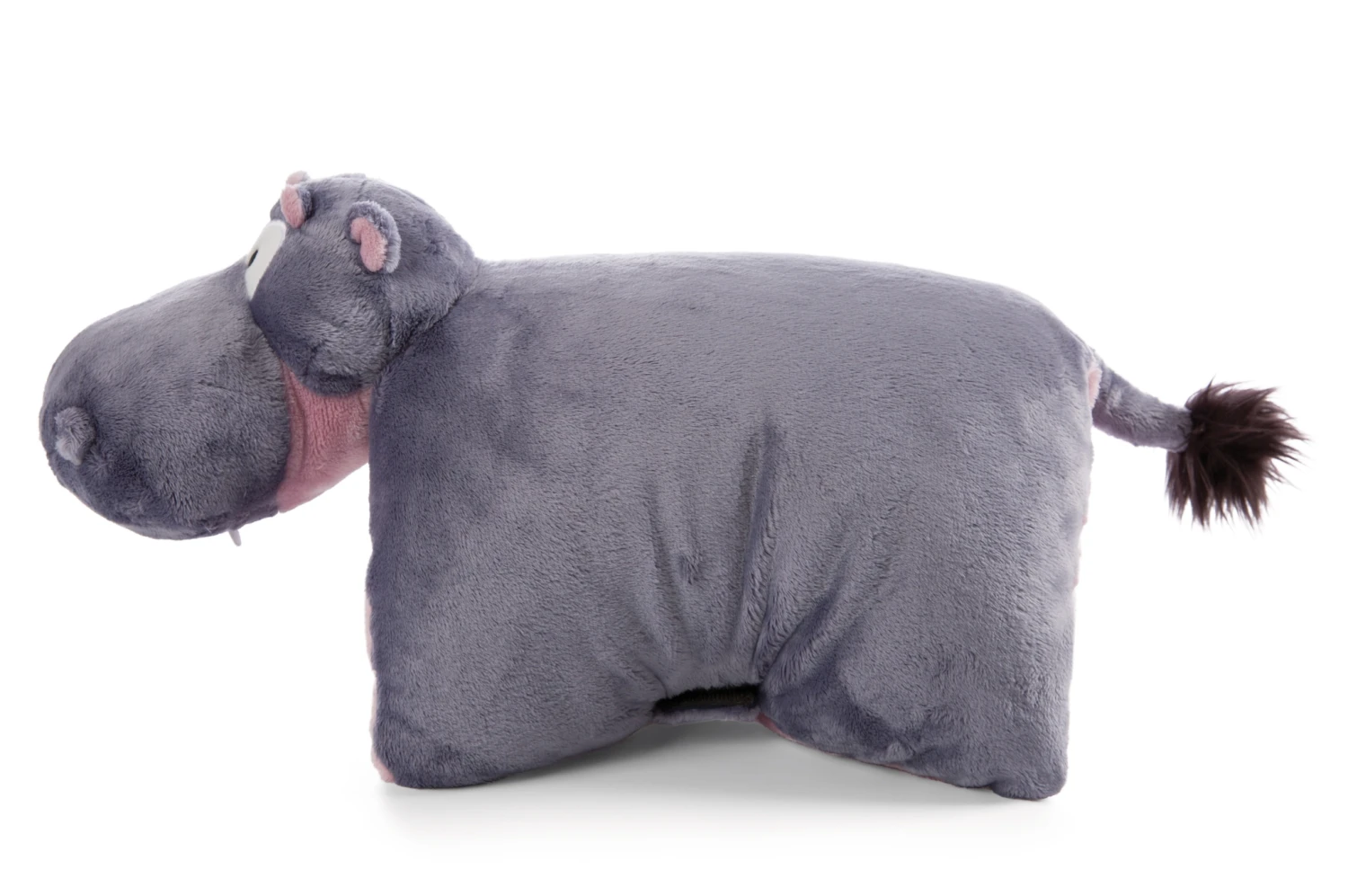 Nici 47983 Kuscheltierkissen 2in1 Nilpferd DJ Nilbert 40x30cm Wild Friends GREEN – Bild 2