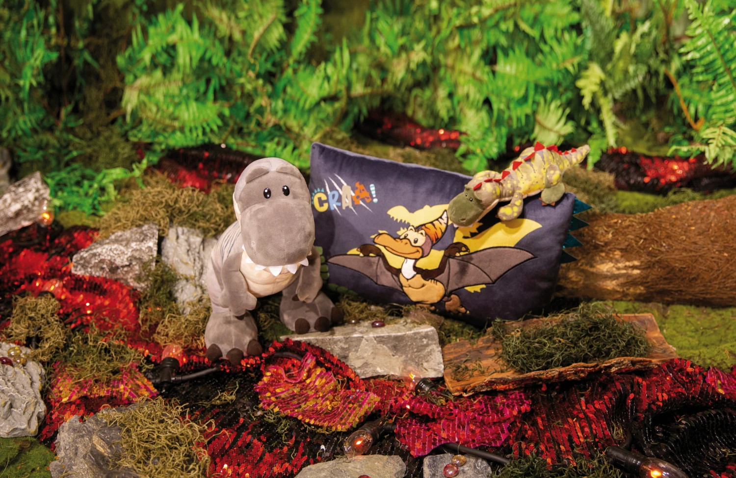 Nici 48816 Dinosaurier Tony-Rex 45cm Stehend Plüsch Kuscheltier Dino T-Rex GREEN – Bild 7