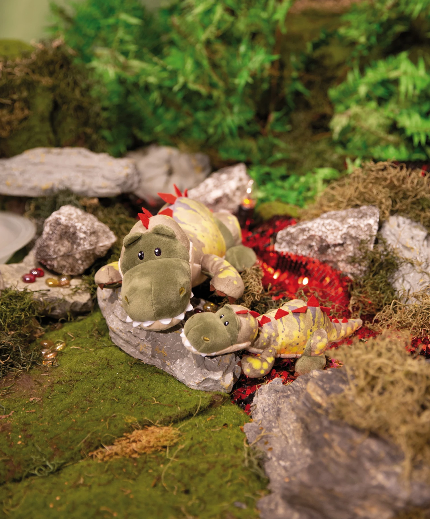 Nici 48811 Dinosaurier Fossily 25cm Liegend Plüsch Kuscheltier Dino GREEN – Bild 8