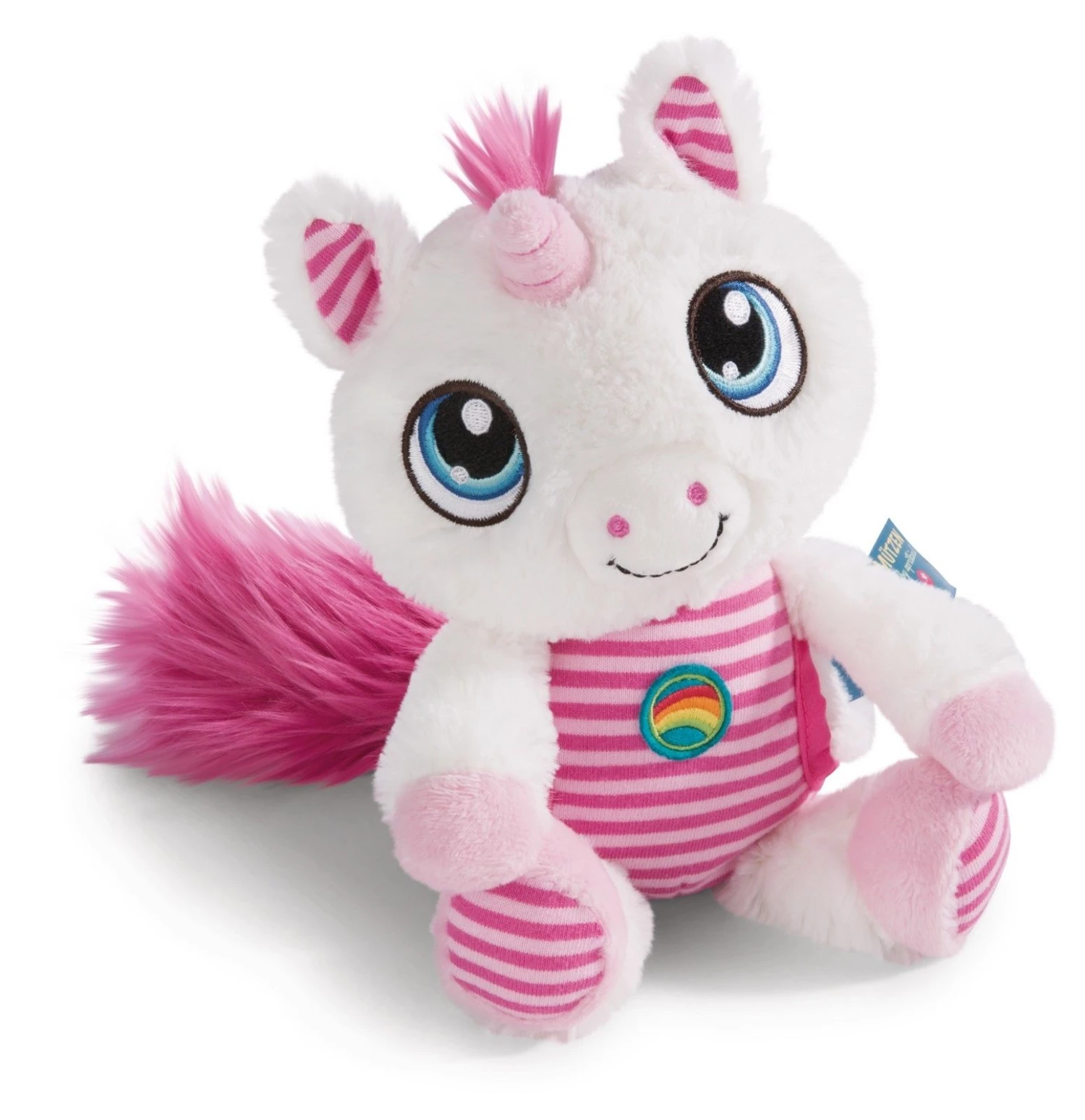 Nici 41369 Schlafmützen Einhorn Fyala Weiß-rosa 22cm Plüsch Kuscheltier – Bild 7