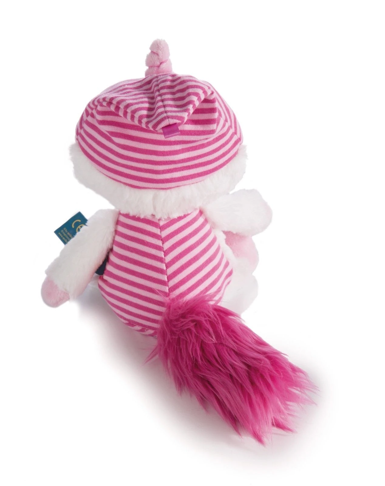Nici 41369 Schlafmützen Einhorn Fyala Weiß-rosa 22cm Plüsch Kuscheltier – Bild 5
