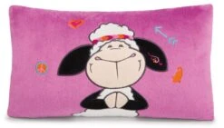 Nici 41321 Kissen Schaf Jolly Malou Rechteckig 43x25cm Plüsch Jolly Yoga