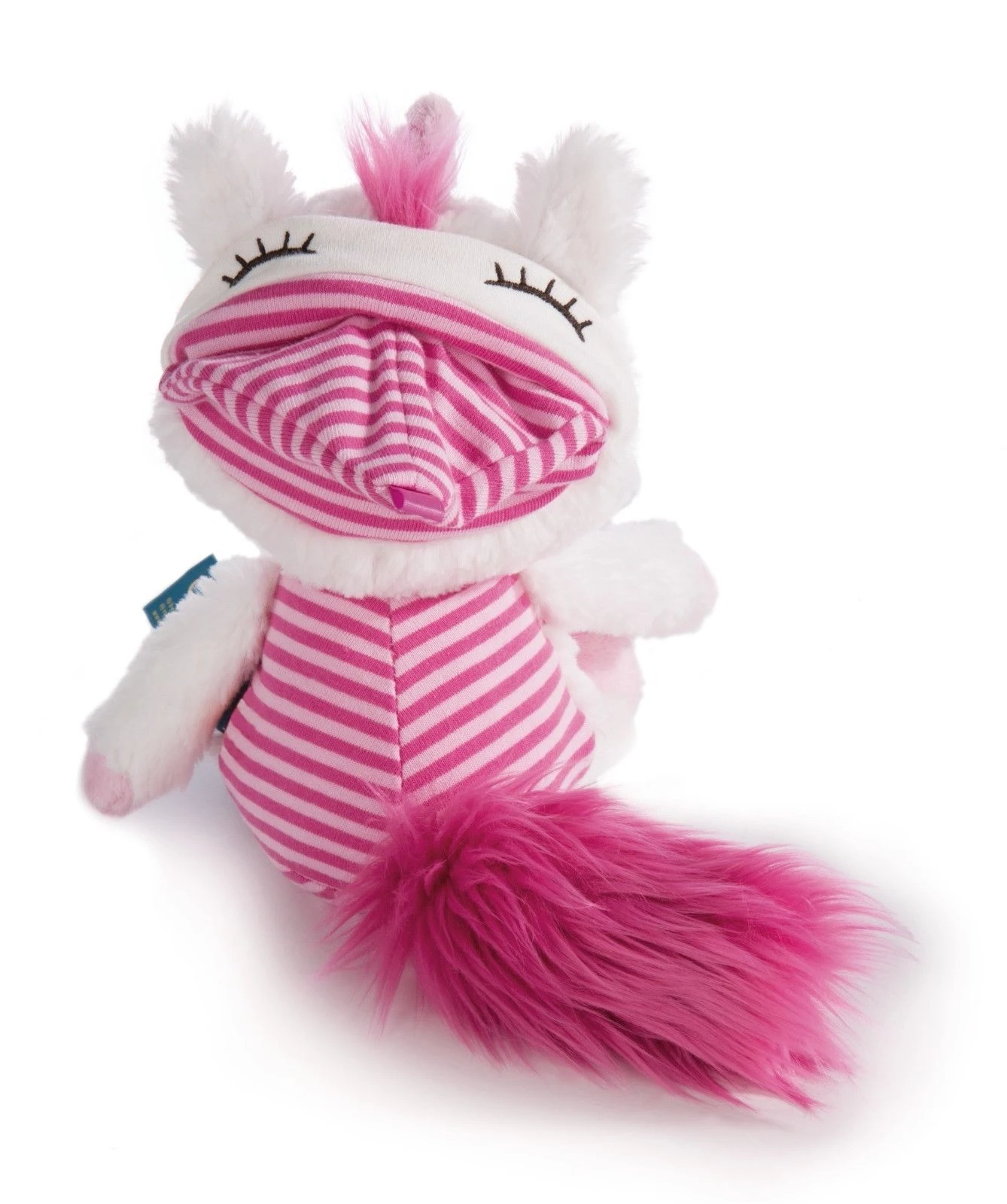 Nici 41369 Schlafmützen Einhorn Fyala Weiß-rosa 22cm Plüsch Kuscheltier – Bild 6