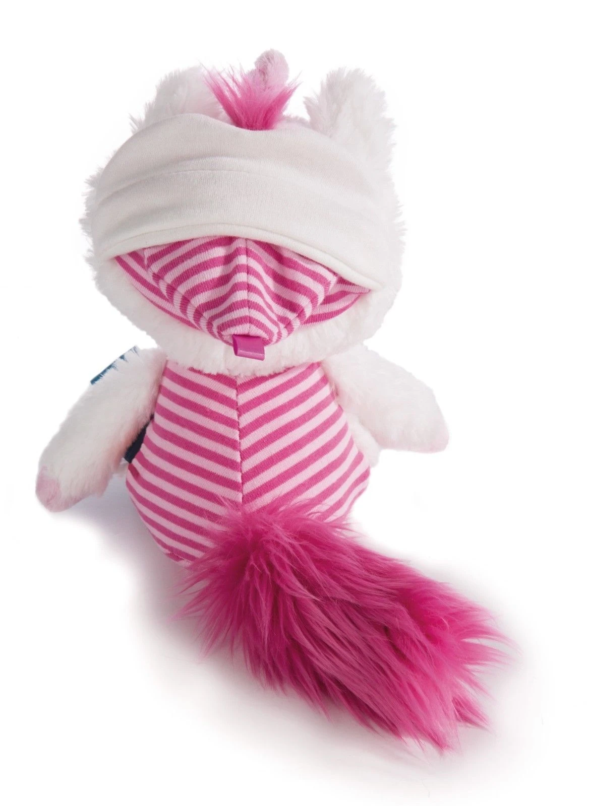 Nici 41369 Schlafmützen Einhorn Fyala Weiß-rosa 22cm Plüsch Kuscheltier