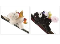 Nici 47372+47373 MagNici SET Einhorn Rainbow Yin & Yang 12cm Plüsch Magnetfigur
